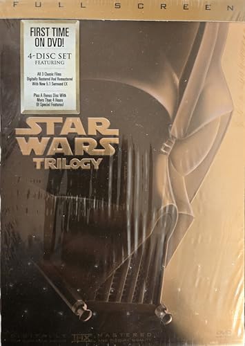 Amazon.com: Star Wars Trilogy Gold Box Set Full Screen (Episodes
