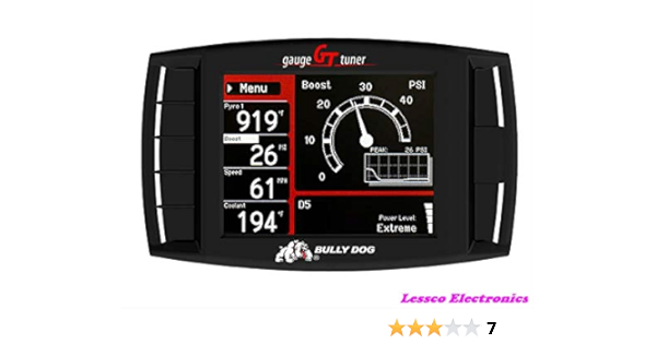 Bully Dog Gt Platinum Diesel Tuner For Gm Ford Dodge Compliant 50 State Legal Engine Computers Amazon Canada