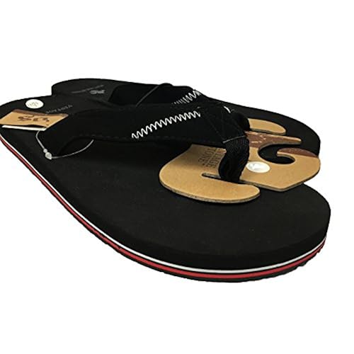 vintage stone flip flops