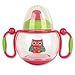 Stephen Joseph Sippy Cup, Owl Pink