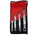 Xforce Line Wrench, Double Flex, Imperial, Set of 4