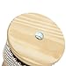 ammoon Wooden Cabasa Percussion Band Student Children Kid Instrument Pop Hand Shaker