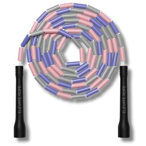 Elevate Rope Perlen-Springseil 3 m verstellbar, Beaded Rope