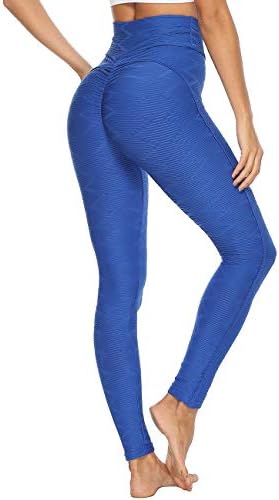 Women Fashion Testure Sports High Waist Legging Gym Fitness Running Slimming Skinny Yoga Pants