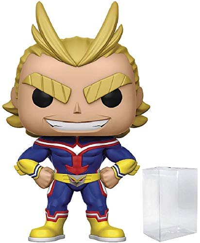 Funko Pop! Anime: My Hero Academia - All Might Vinyl Figure (Bundled with Pop BOX PROTECTOR CASE)