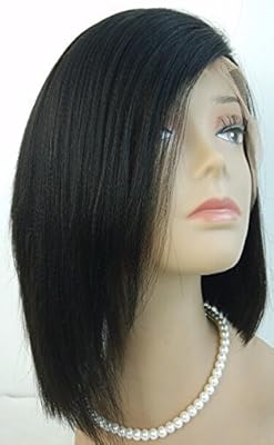 Amazon Com Short Hair Short Bob Hairstyle Wig Yaki Straight