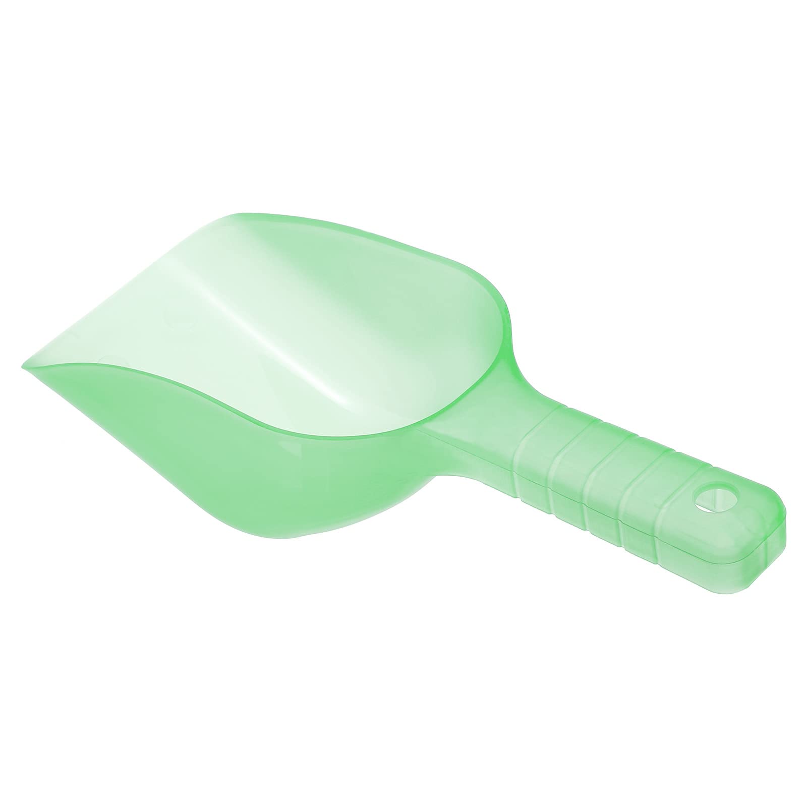 PATIKIL 12oz Ice Scoop, 1 Pack Plastic Ice Maker Shovel for Kitchen Bar Party, Green