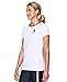Under Armour Women's WWP UA Tech Short Sleeve T-Shirt, White/Academy, Large