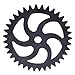 Jili Online 29cm Rustic Wooden Wall Hanging Steampunk Gear Home Shop Art Craft Decor #C
