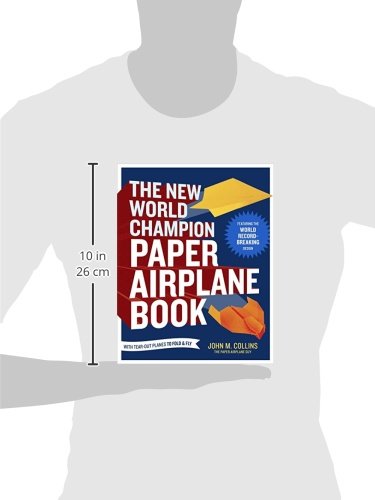 The New World Champion Paper Airplane Book: Featuring the World Record-Breaking Design, with Tear-Out Planes to Fold and Fly - Thumbnail 3