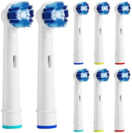 8pcs Replacement Toothbrush Heads for Braun Oral-B Precision Clean Electric Toothbrush Professional Pro 500 Pro 1000 Pro 3000 Pro 5000 Pro 7000