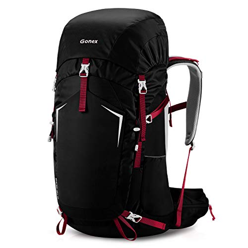 Gonex 55L Hiking Internal Frame Backpack Outdoor Backpacking Camping Trekking Climbing Backpack