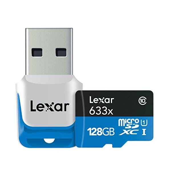 Lexar High-Performance microSDHC 633 UHS-I Flash-Speicherkarte 128GB – Bild 4