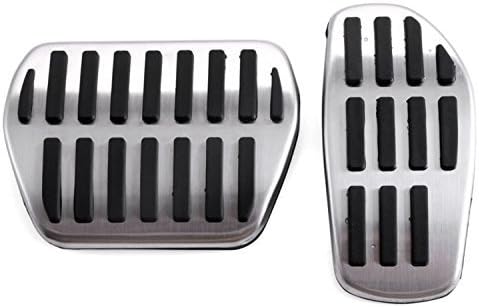shanze Stainless Steel Gas Brake Pedal Compatible with Nissan X-Trail Xtrail T32 Rogue 2014-2015 / Qashqai J11 2014-2016 Car Styling