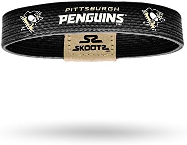 Officially Licensed NHL Wristbands (Small, Pittsburgh Penguins)