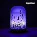 Essential Oil Diffuser 120ml New Lavender Glass Vase Fragrance Diffuser Ultrasonic Cool Mist Humidifier with 7 Color LED Lights, Waterless Auto Shut-off, Intermittent Spraying For Home Office Spa (la)thumb 4