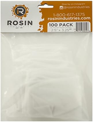 Rosin Industries 25 Micron Nylon Screen Press Bag (100 Pack)