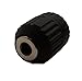 Keyless 3/8in Drill Chuck - Universal Replacement fits most 3/8-in Drills with 24 UNF Thread Mount Shaft - Holds 1/32-3/8