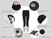 Queenie Ke Women's Yoga Pant Legging Capris String-End Workout Dance Pants Size S Color Black Pro