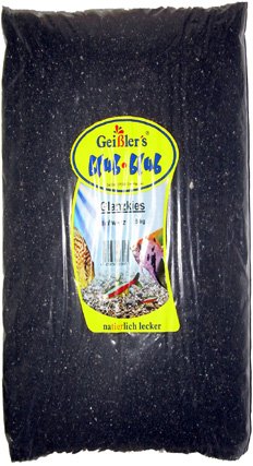 Aquariumpflanzen.net Glanzkies Körnung 1-3mm, Bodengrund, Aquariumkies