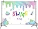 Mehofoto Unicorn Slime Party Backdrop Glitter Slime Birthday Photography Background 7x5ft Vinyl Slime Theme Party Backdrops