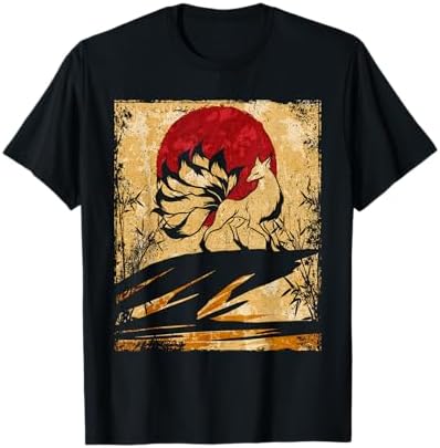 Amazon.com: Elegant Kitsune, nine-tailed fox, kyubi Cherry Blossom