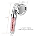i-Mate Tri-Function 30% Water Saving Shower Head Plus Ionic Filter Handheld Showerhead with 200% Turbocharged Pressure and Energy Ball Filtration for Fixing Dry Skin & Hair loss