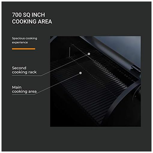 Z GRILLS ZPG7002B 2020 Upgrade Wood Pellet Grill & Smoker, 8 in 1 BBQ