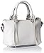 Rebecca Minkoff Micro Moto Satchel with Studs Cross Body, White, One Size