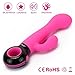 7 Functions G-Spot Massager for Women - Powerful Yet Silent Clitoral Stimulator Vibrator - Body Safe Silicone Adult Sex Toys - A Great Item to Spice Up Our Intimacy (Rose & Black)