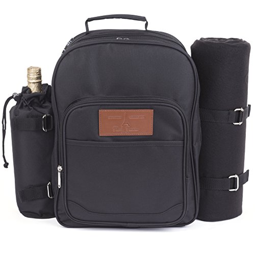 1 Plush+Picnic+Backpack+Compartment+Detachable