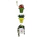2 Pcs Artificial Hanging String of Pearls Plant Fake Succulent Hanging Artificial Succulent Plants, String of Pearls, 13.4 inch Hanging Basketplant, Lover Tears Plants
