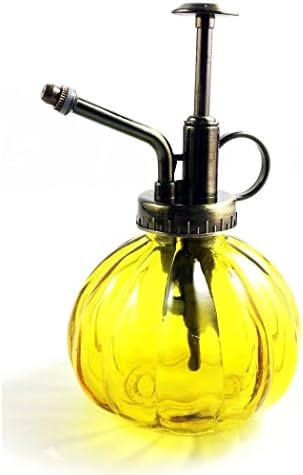 Yard Garden Tool Retro Style Watering Bottle Spray Pump Spout Cap (Yellow)