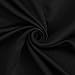 Deconovo Blackout Curtains Panels for Bedroom - Thermal Insulated Rod Pocket Room Darkening Drapes, Noise-Reducing Curtains, 38W x 45L Inch, Black, 2 Panels