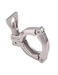 dernord pulgada tres Segmento sanitaria abrazadera acero inoxidable 304 Tri abrazadera Clover