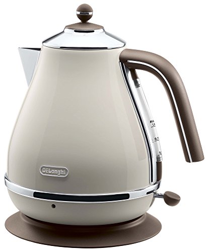 Delonghi Electric kettle (1.0L)ã€ŒICONA Vintage Collectionã€KBOV1200J-BG (Dolce Beige)ã€Japan Domestic genuine productsã€‘