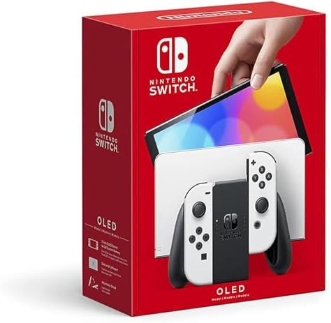 Amazon.com: Nintendo Switch (OLED model) with White Joy-Con (JAPAN