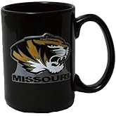 Great American Products Missouri Tigers 15oz Black Ceramic Mug
