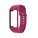 POLAR A370 / A360 Wristband, Adjustable Strap Replacement Ruby Red Small