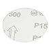 Sourcingmap 3inch Dia 1500 Grit Sanding Disc Sandpaper 25pcs for Oscillating Tool