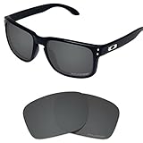 Tintart Performance Replacement Lenses for Oakley Holbrook Sunglass Polarized Etched-Carbon Black