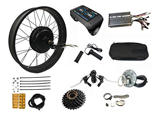NBpower Color Display System ,3000W Rear Wheel Electric Fat Bike Conversion Kit with YF 18mosfet C NBpower Color Display System ,3000W Rear Wheel Electric Fat Bike Conversion Kit with YF 18mosfet C