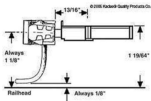 1:24 Body Mount Coupler, Center (1air)