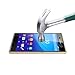 Sony Xperia M5 Tempered Glass Screen Protector, D&P Ballistics Glass Screen Protector For Sony Xperia M5 + Matte Backside Protector- 99.9% Transparent/ 9H Hardness / Shatter-Proof/Anti-Fingerprint
