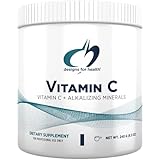 Designs for Health Buffered Vitamin C Powder 2000mg - Powdered Vitamin C (Ascorbic Acid) for High Dosing with Alkalizing Mine