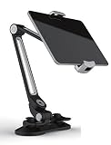 Artix 360 Degree Adjustable Stand/Holder with Suction Cups for Tablets and Phones - Up To 11''
