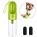 LC-dolida Dog Water Bottle for Walking Travelling, 400ml/14oz