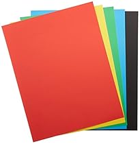 CRAYOLA POSTER BOARD 5 Sheets, and 5 Colors.