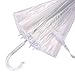 FiveMax 50 Inch Clear Bubble Umbrella (White)