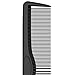 Small Pocket Combs | 5 Pack | Professional 5 Inch Black Carbon Fiber Hair Comb | Fine And Wide Tooth Travel Comb Set | Anti Static Chemical and Heat Resistant | Mens Beard And Styling Haircomb | Ba